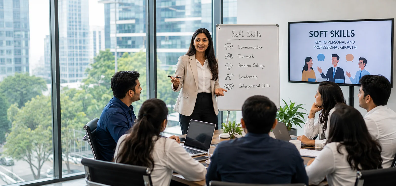 Soft skills and communication training