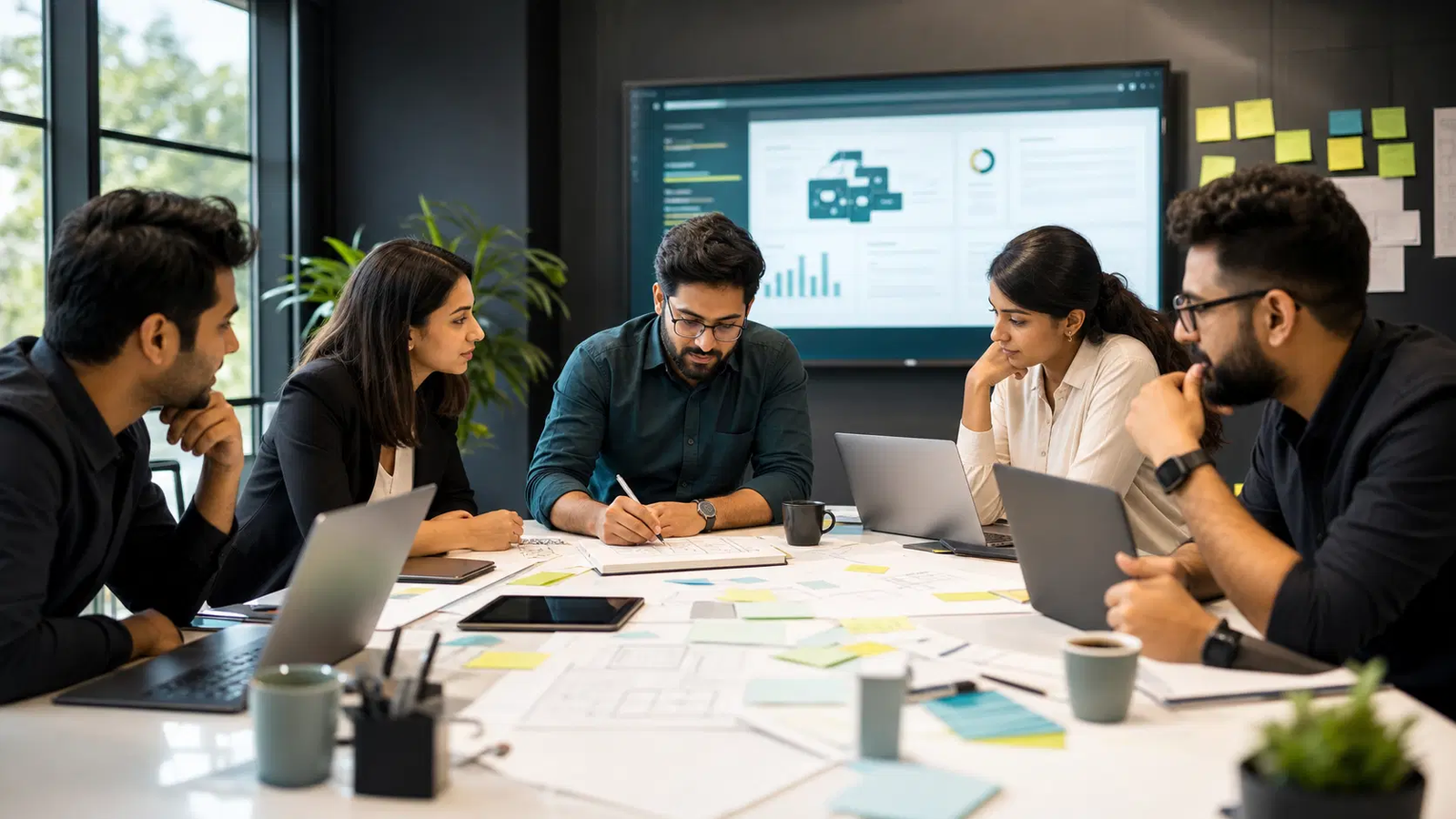 Professional software development and digital solutions team